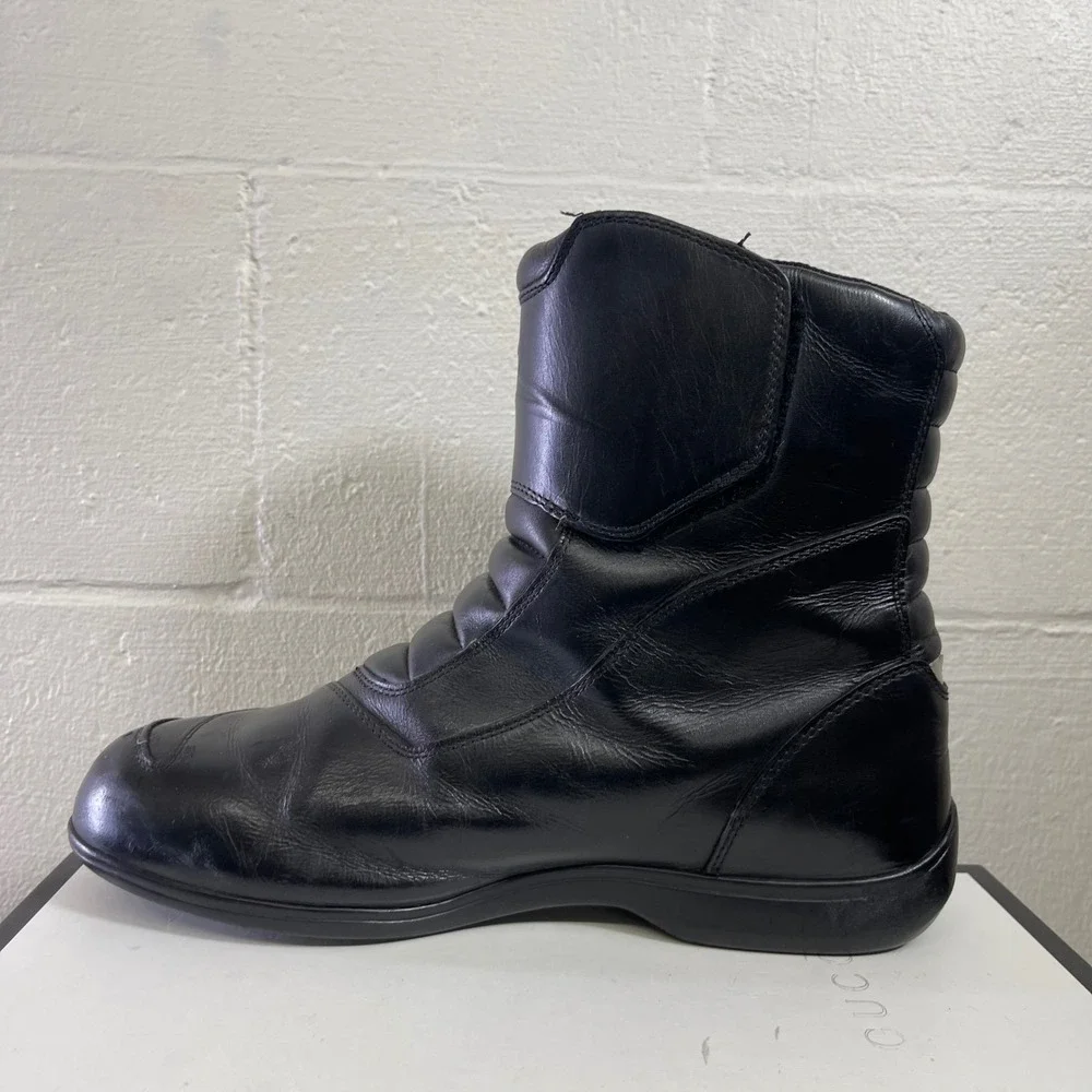 Alpinestars‎ Ridge 13634 Black Leather Waterproof Motorcycle Riding Boot Mens 12